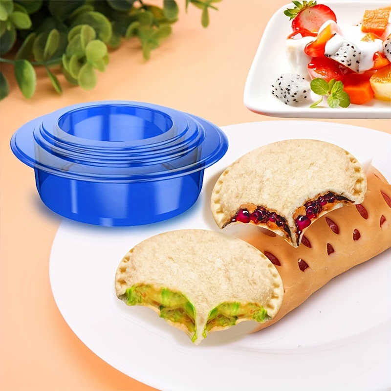 Complete Bento Lunch Box Supplies and Accessories For Kids - Sandwich  Cutter and Bread Crust Remover - Mini Vegetable Fruit cookie cutters -  Silicone