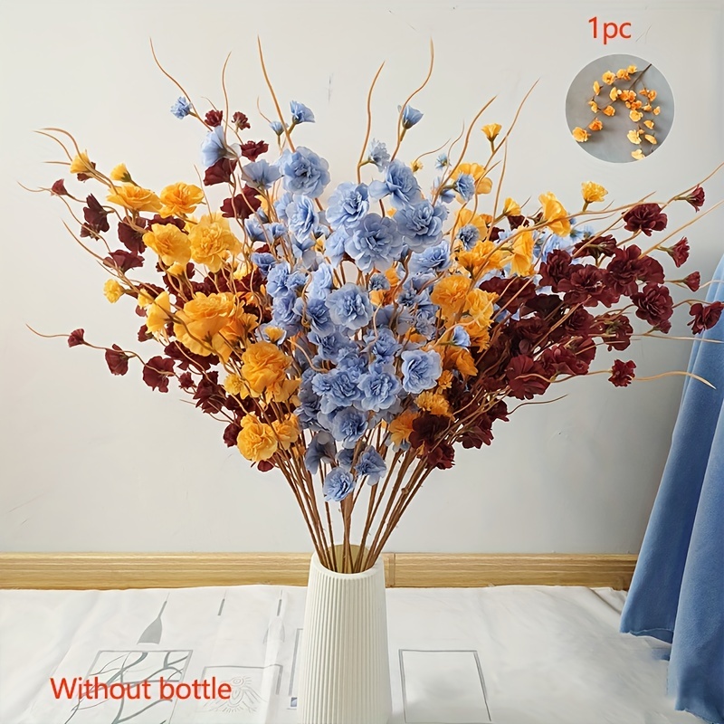 Artificial Fake Flowers Bouquets For Decor Outdoors Faux - Temu