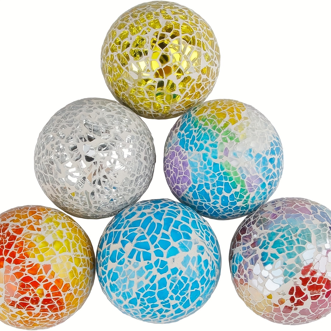 Bolas decorativas para cuencos, bola decorativa de esfera de metal, bolas  decorativas para cuencos de centro de mesa, bolas decorativas para