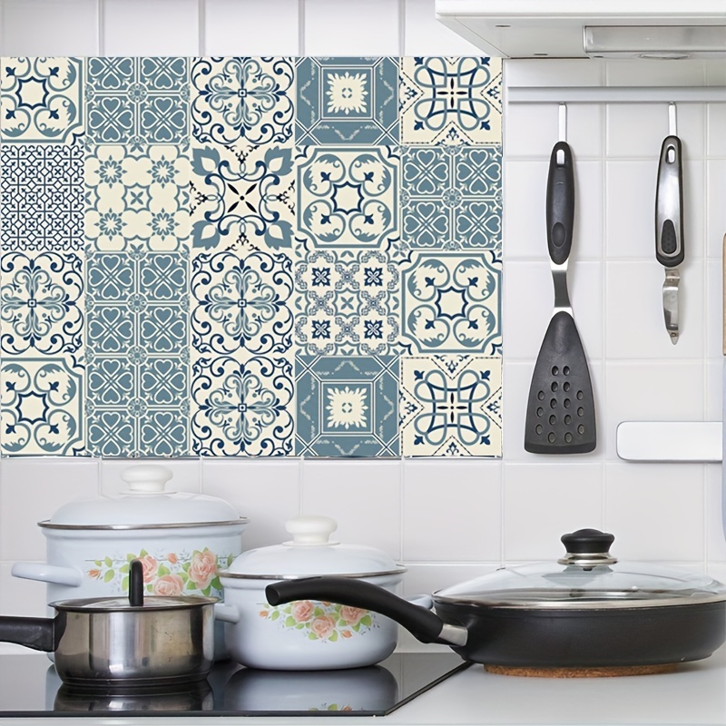 Washable wallpaper deals for kitchen backsplash