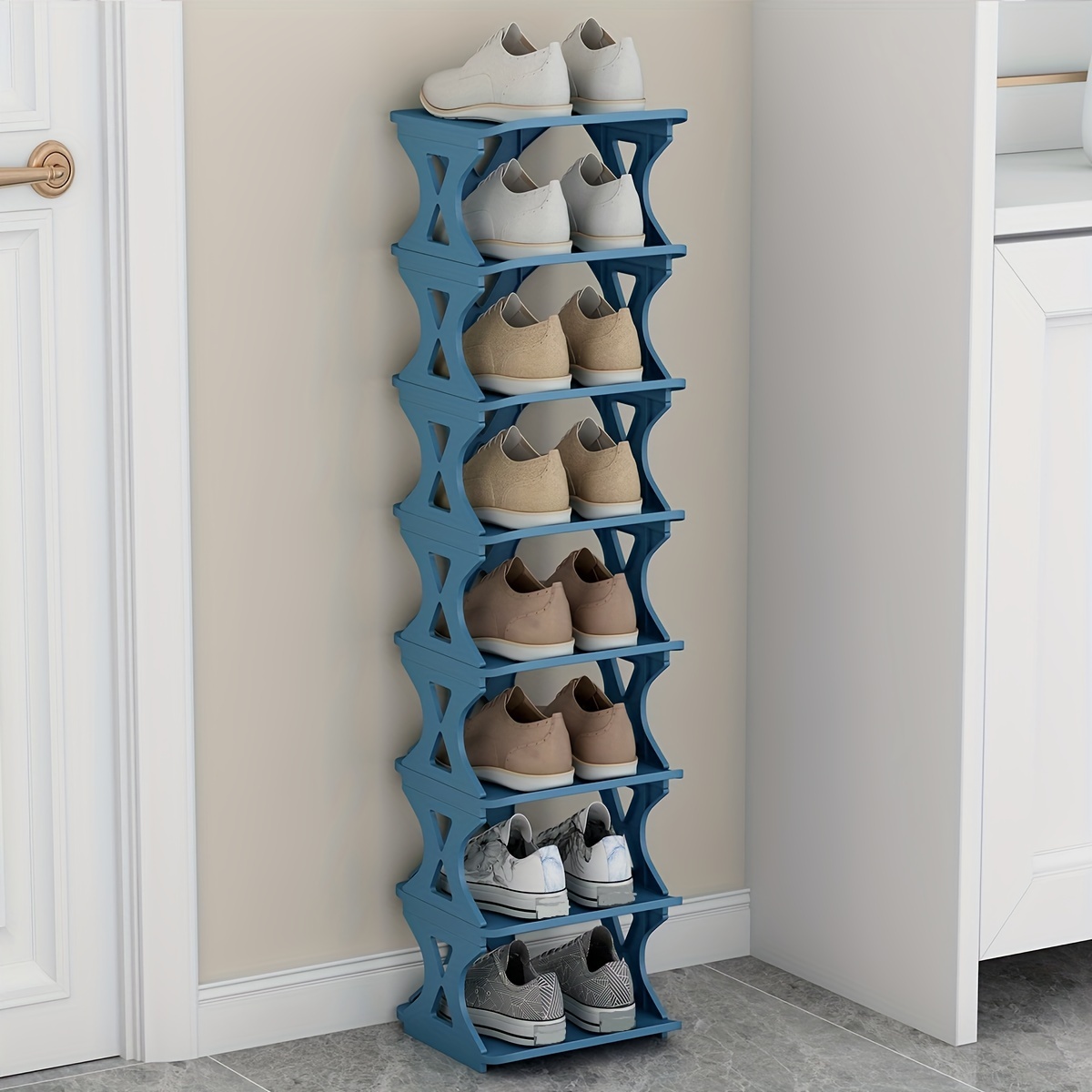 Multi-layer Assembled Shoe Rack Dust-proof Storage Shoe Cabinet Home Shoe  Stand Dormitory Simple Storage Shelf Organizer Holder 
