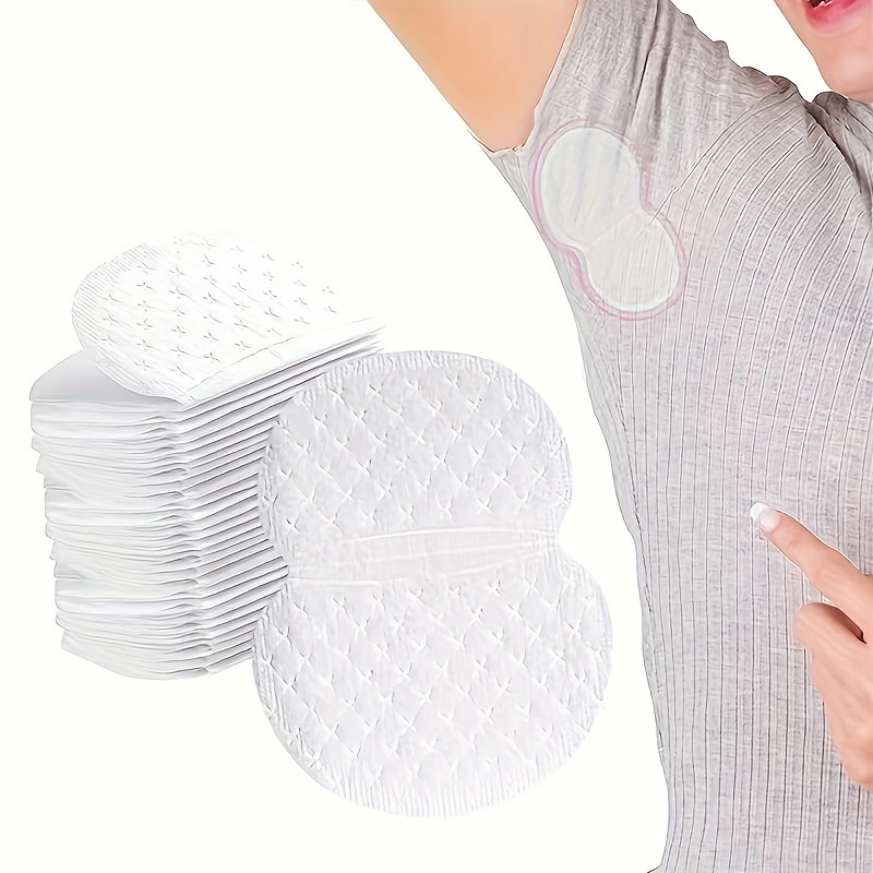Women T-shirt Shape Sweat Pads Reusable Washable Underarm Armpit Sweat –  Essential personal needs
