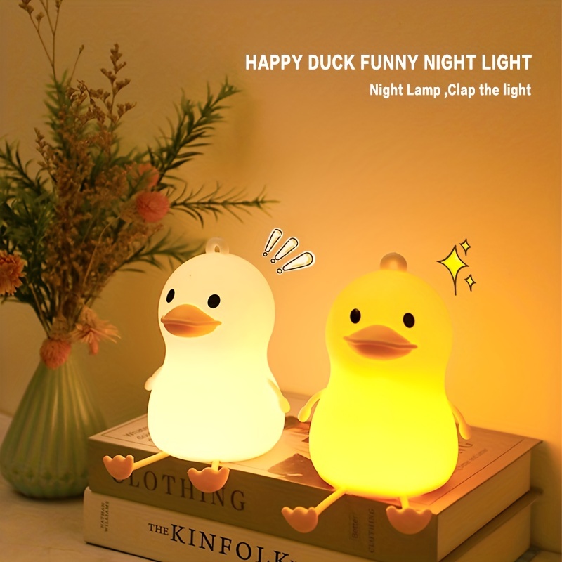 Veilleuse Veilleuses LED pour chambre d'enfant pour enfants - Lampes en  silicone animal mignon rechargeables par USB avec capteur tactile et