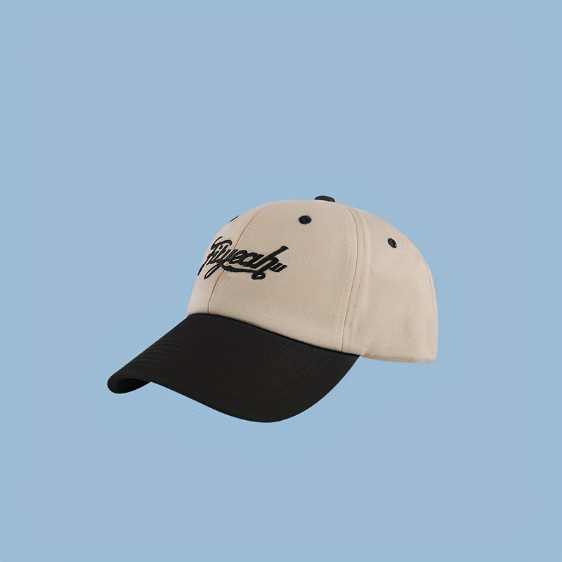 Men's Letter G Baseball Cap - Adjustable Cotton Dad Hat For Casual Wear