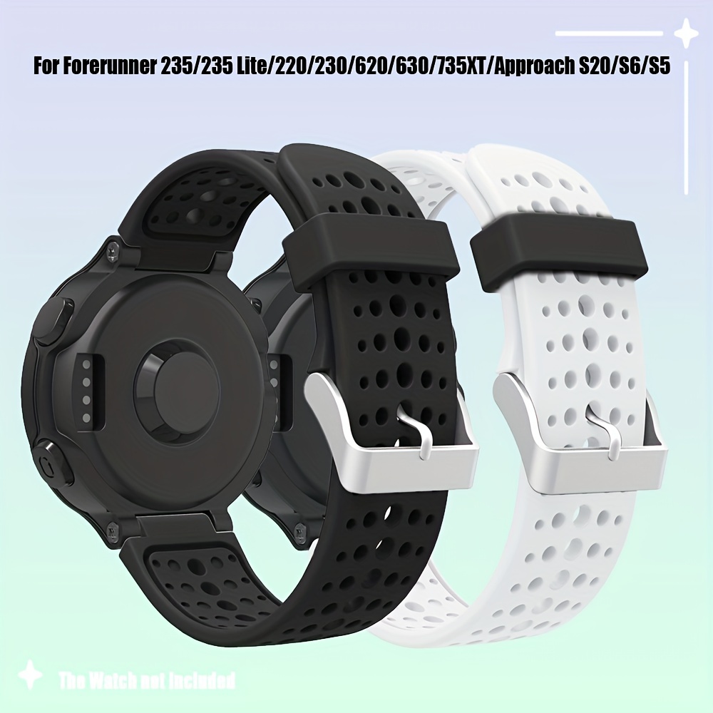 Smart Watch Straps For Garmin Forerunner 235 WatchBand Silicone Bracelet  For Forerunner 220/230/620/630/735XT GPS Accessories