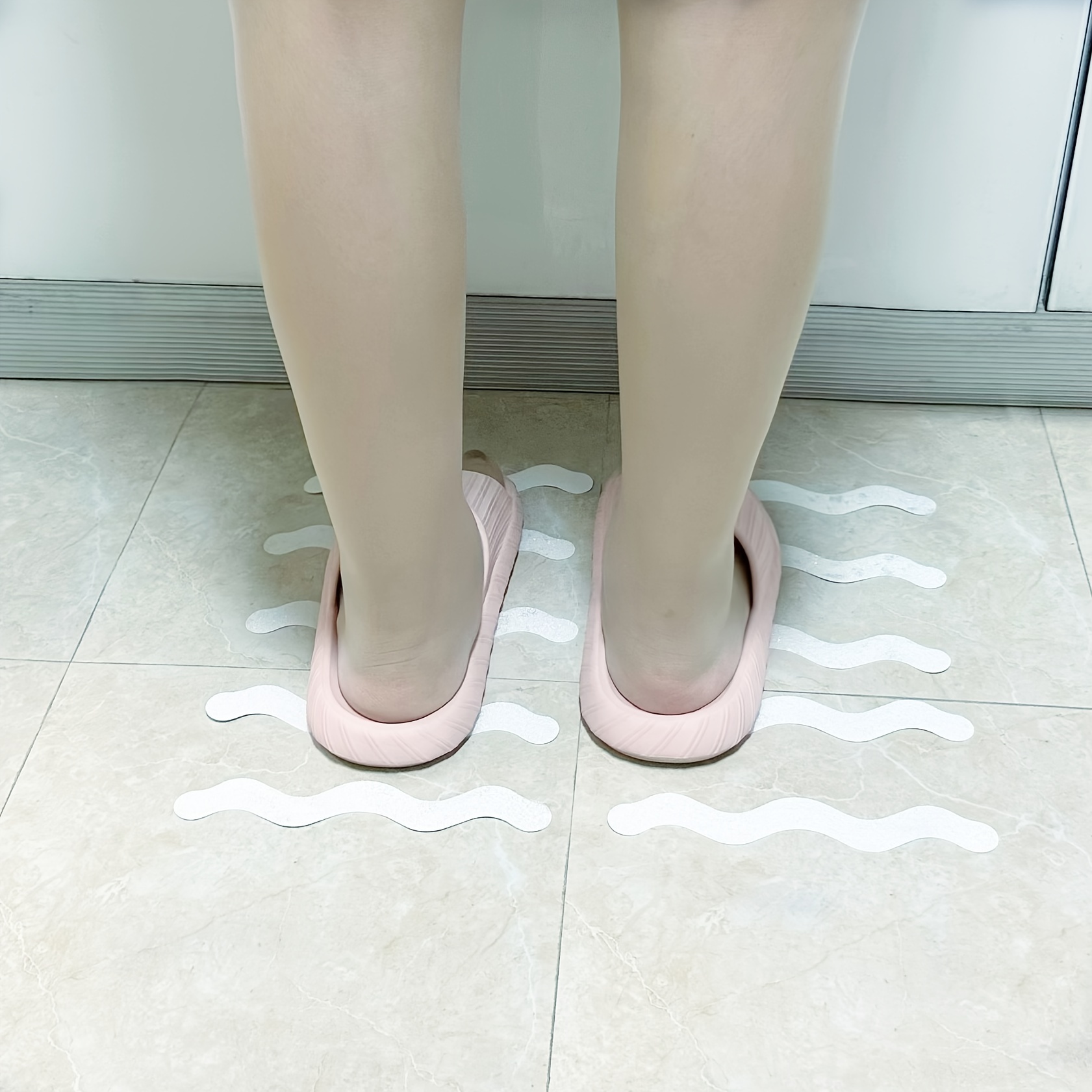 8 Autocollants Antidérapants Pour Baignoire, Autocollants