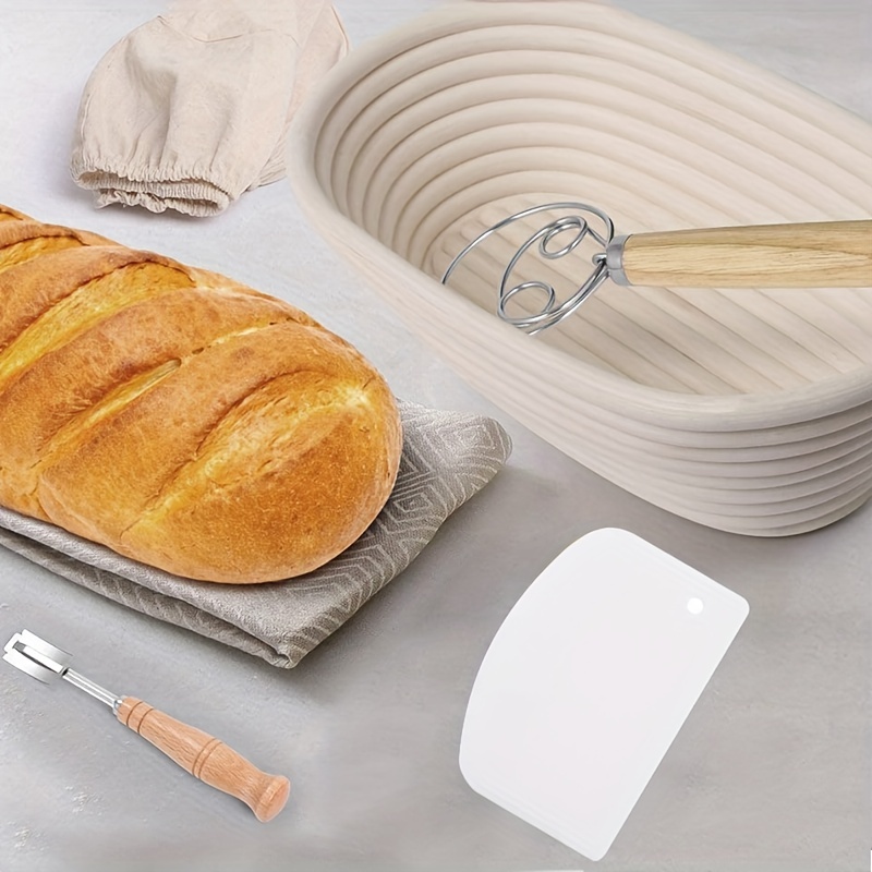 Silicone Bread Baking Set With Slicer Dough Whisk And - Temu
