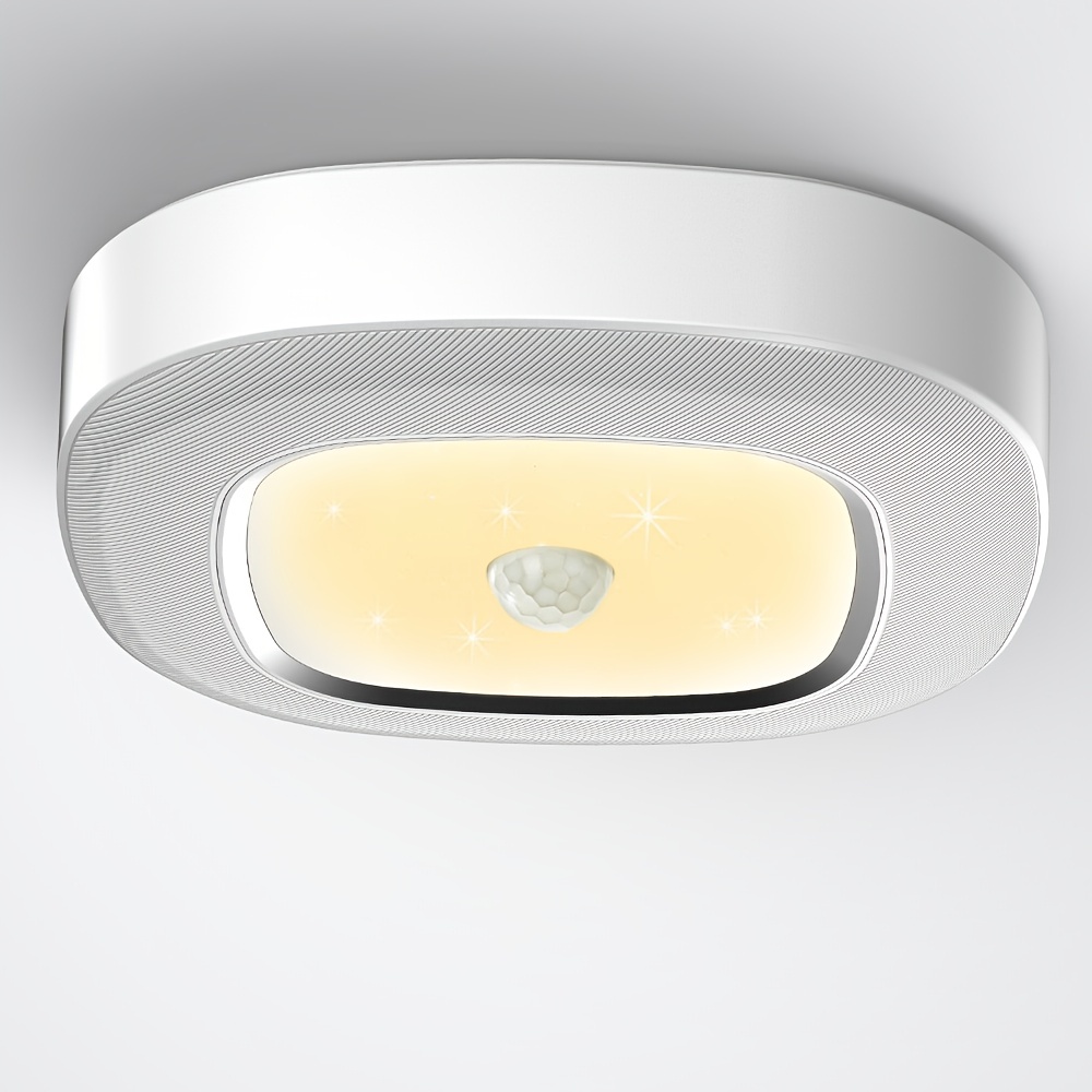 Honwell plafonnier led à détecteur de mouvement sans fil à piles salle de  bain eclairage lampe de plafond pour escalier, couloir, garde-manger, -  Achat & prix