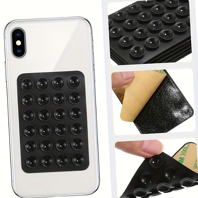 Soporte para teléfono con ventosa, accesorio adhesivo de silicona para  iPhone y Android, juguete manos libres para espejo de ducha, soporte para