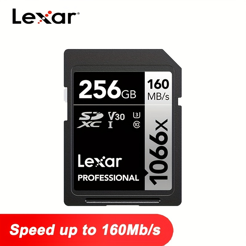 Lexar SD カード 256 ギガバイトのフラッシュメモリカード 64 ギガバイト 128 ギガバイト 512 ギガバイト 1 テラバイトカード  SD U3 4 18K V30 マイクロ Sd SD カードカメラコンピュータ用 SD1066X