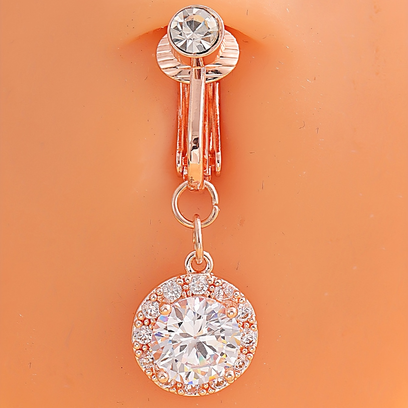 Circle Hook Stainless Steel Navel Belly Ring