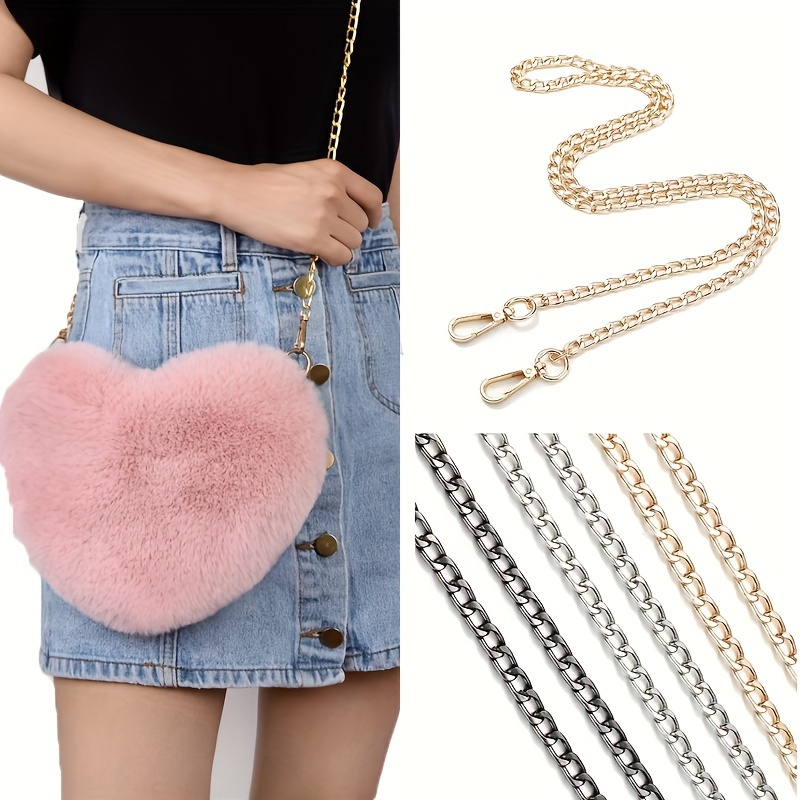 Metal Bag Chain Purse Chain Wallet Chain Replacement Bag - Temu