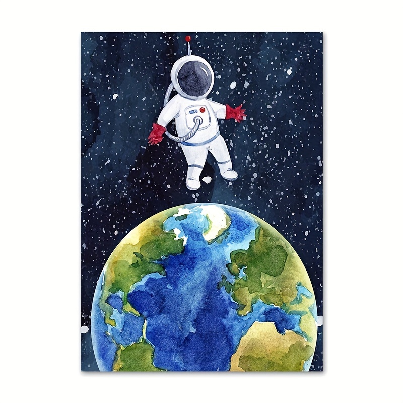 1pc Dibujos Animados Lindo Astronauta Espacio Astronauta - Temu