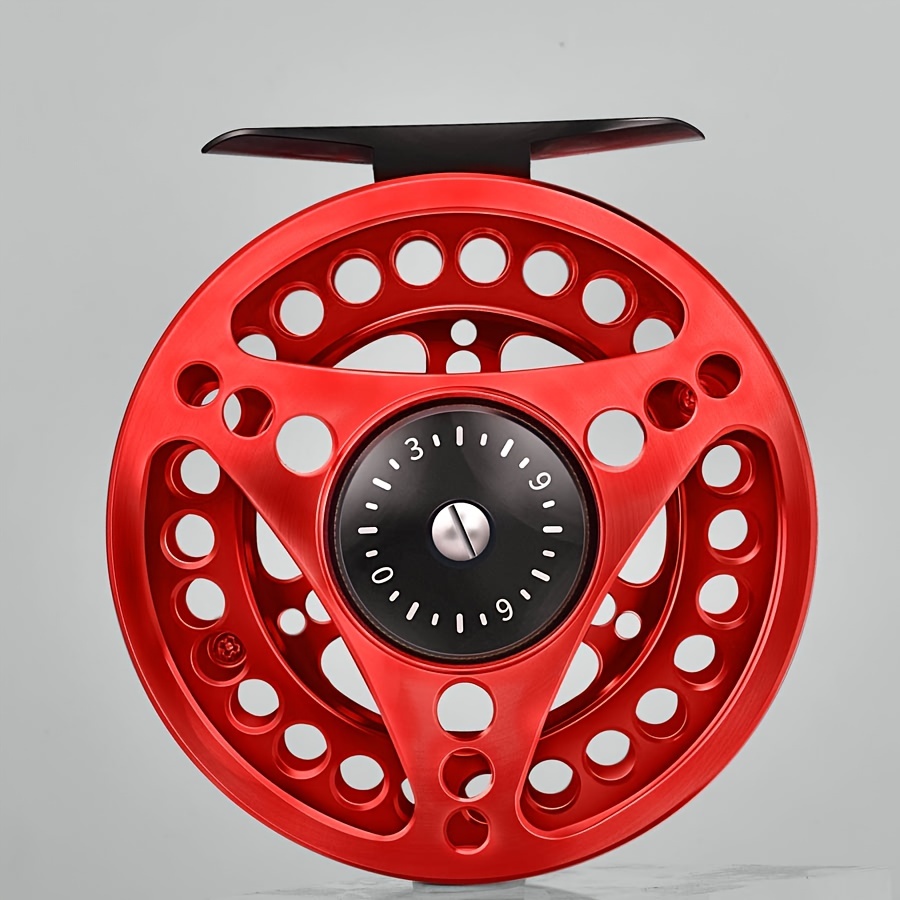 Funpesca Portable Aluminum Fly Fishing Reel - Lightweight and Durable Reel  for Bass, Trout, Freshwater and Saltwater Fishing