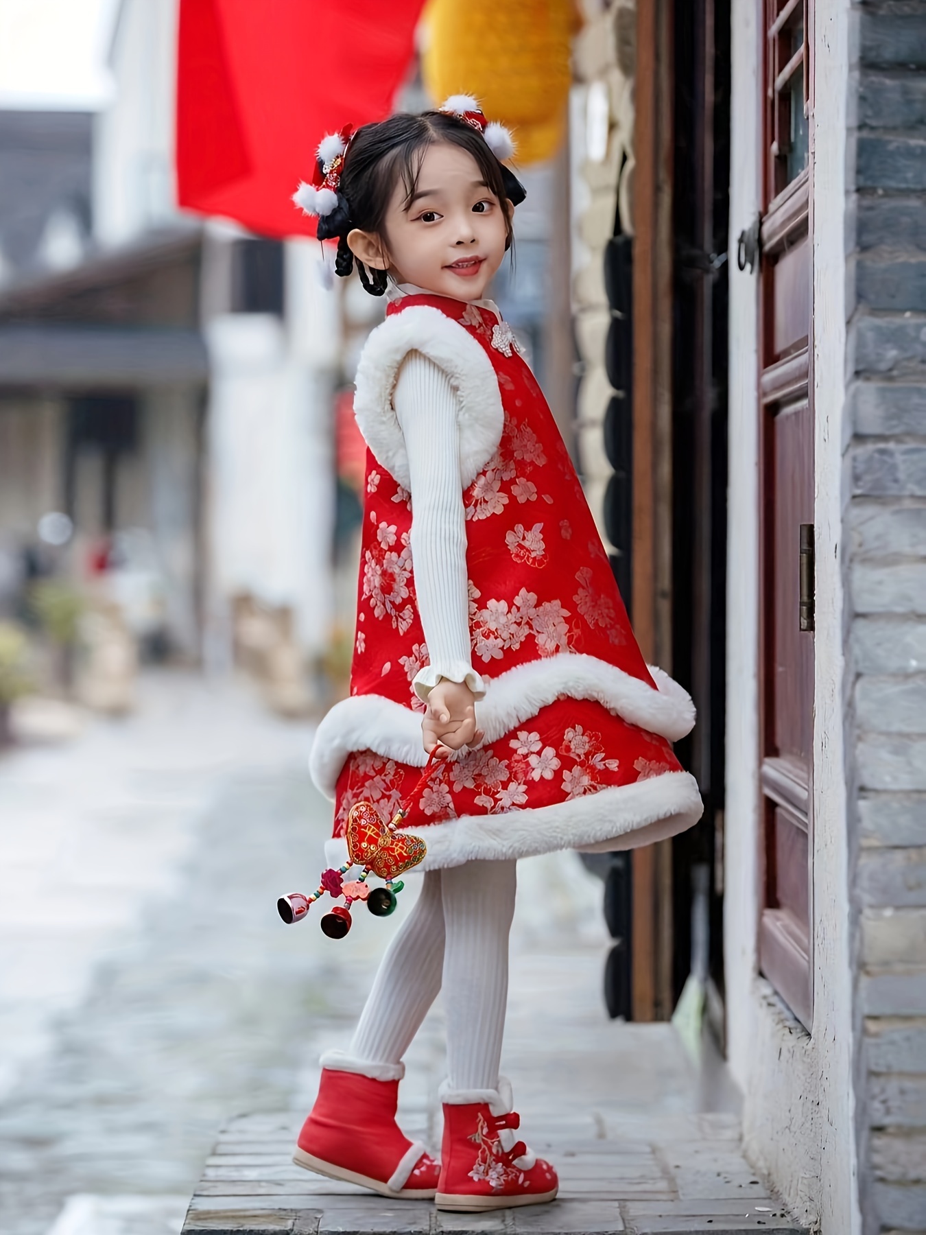 Size 8 little store girl christmas dresses