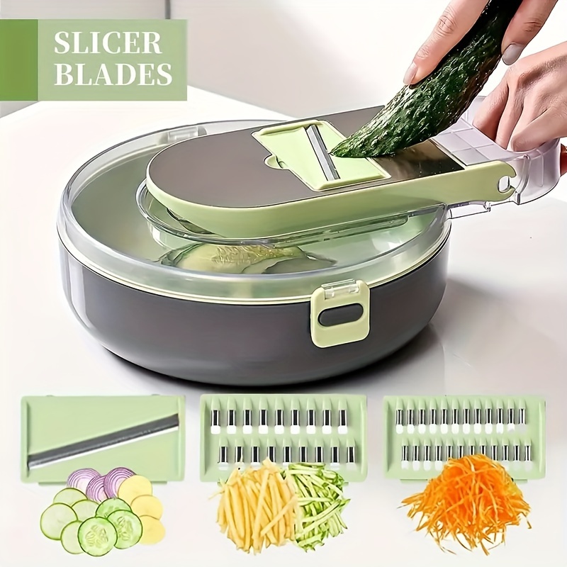 Hachoir à légumes Salade Oignon Ail Alimentaire Cutter Slicer