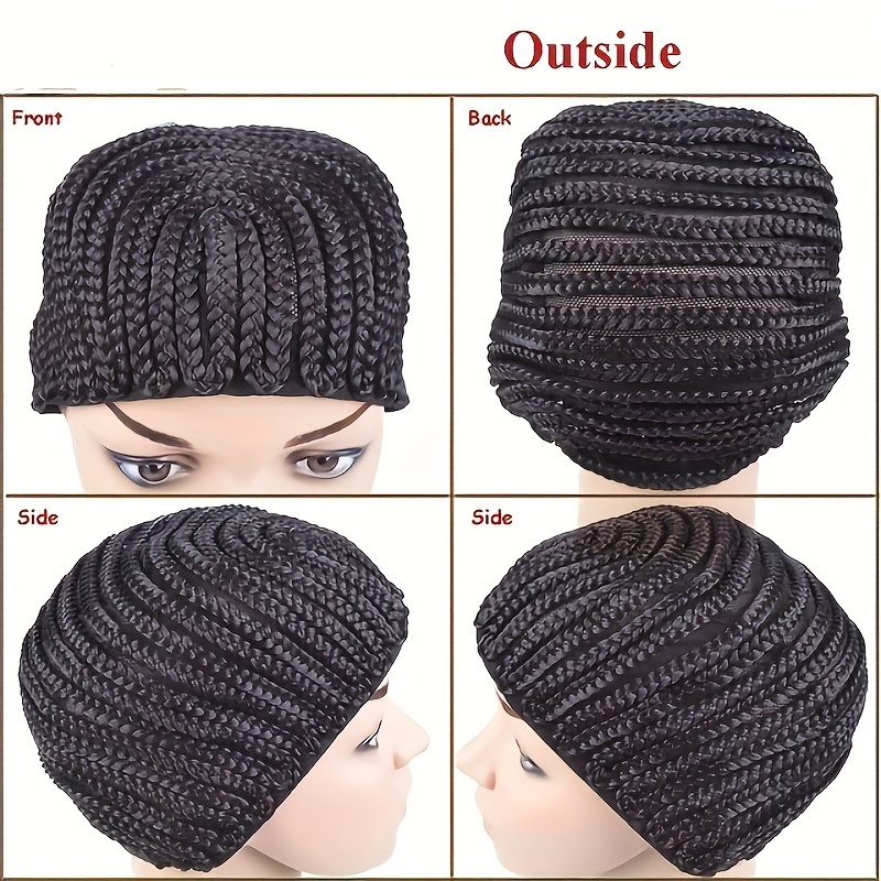 Super Elastic Cornrow Cap For Weave Crochet Braid Wig Caps For Making Wigs  Top Quality Weaving Braid Cap Wig Net Black Color 1PC - Price history &  Review