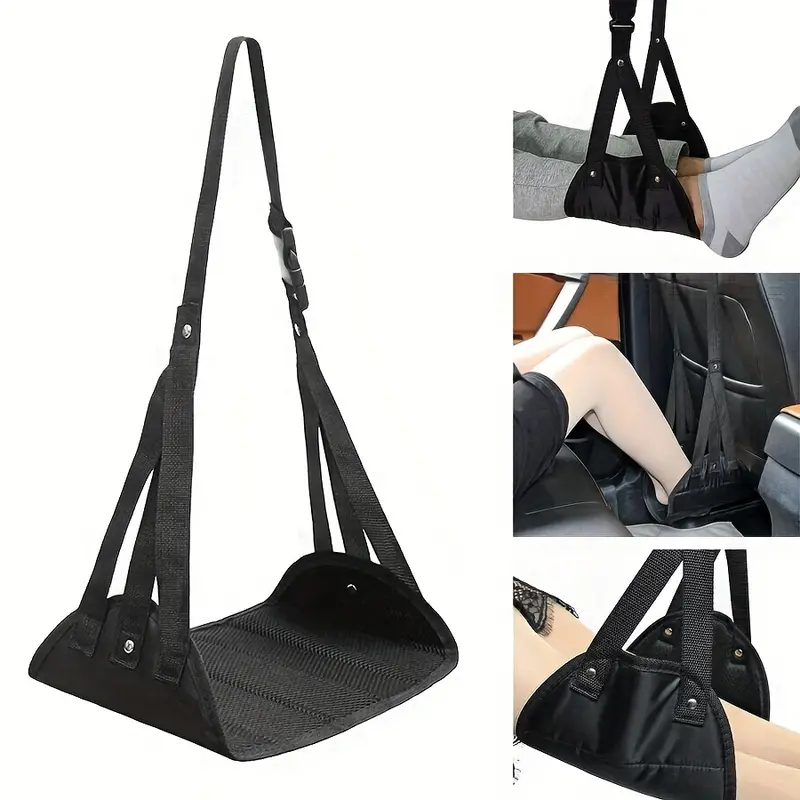 Leg Adjustable Height Accessories, Hanging Foot Hammock, Portable Airplane  Travel Accessories