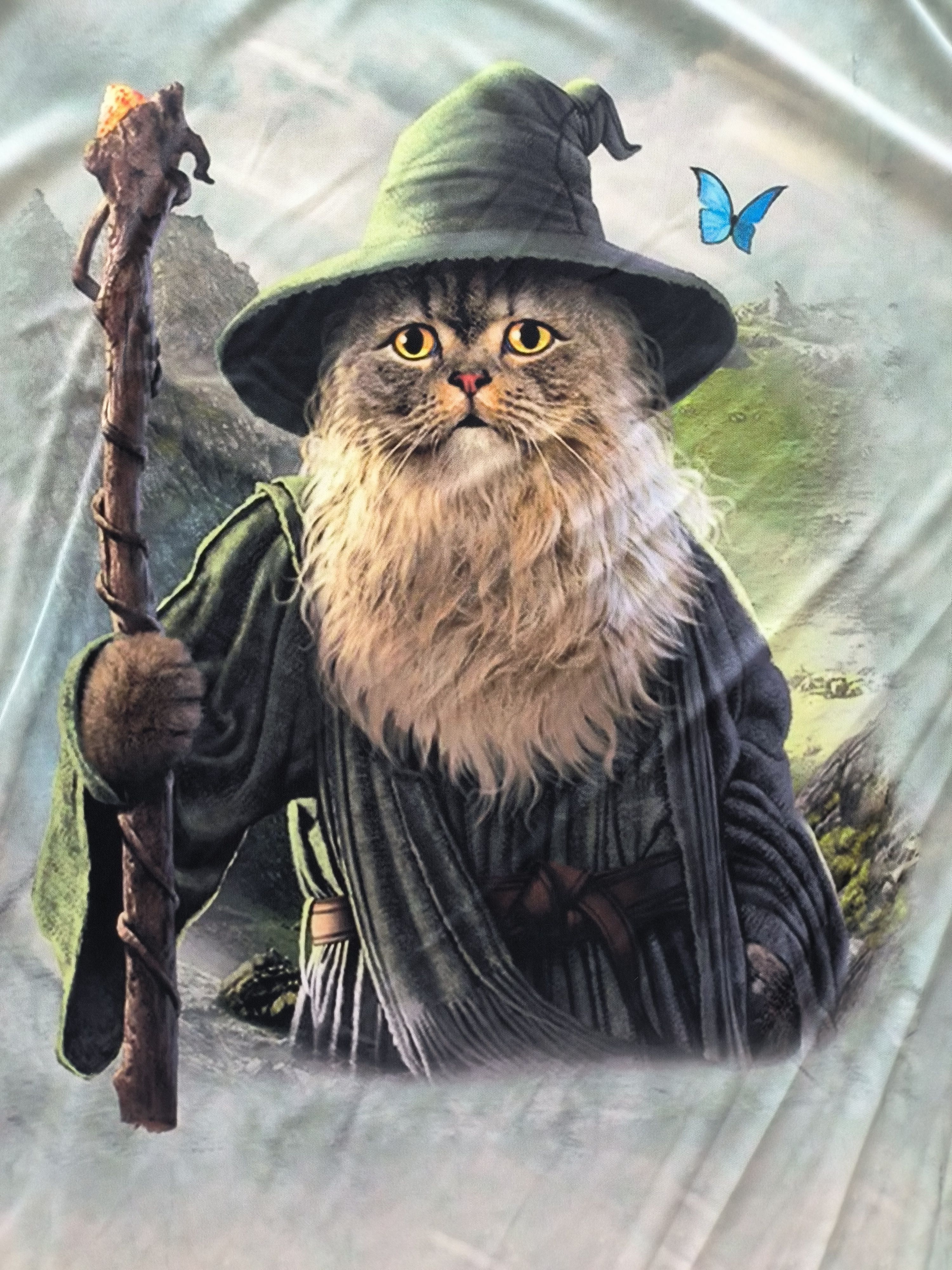 Cat wizard sales t shirt