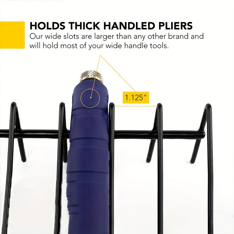 Plier Organizer Rack Floor-mounted Table Tool Holder, Conventional