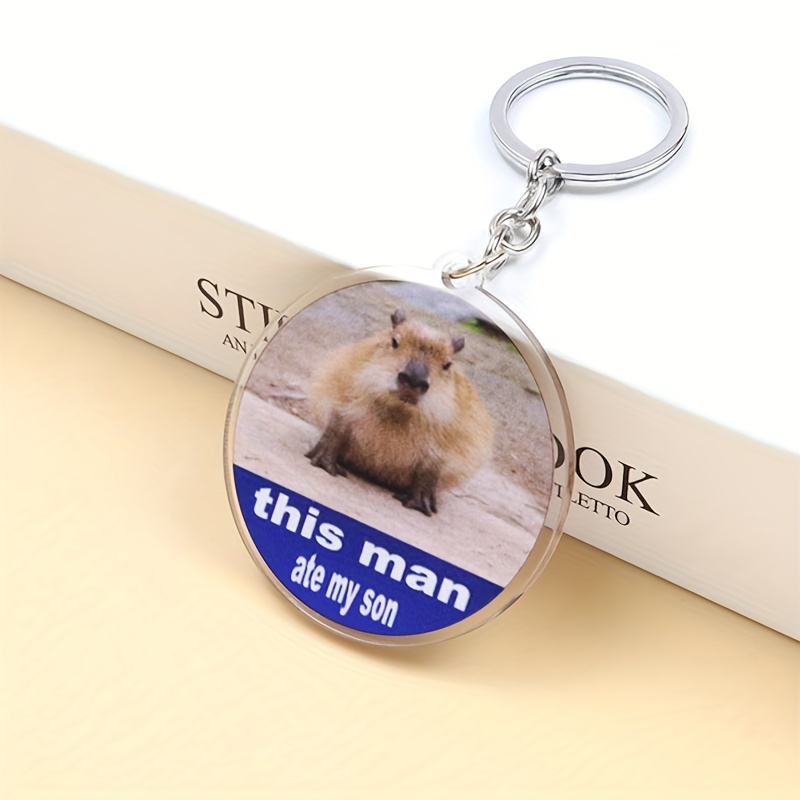 5 Capybara Keyrings