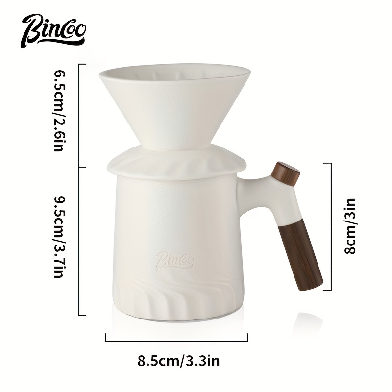 Bincoo Ceramic Pour Over Coffee Maker Set With Permanent - Temu