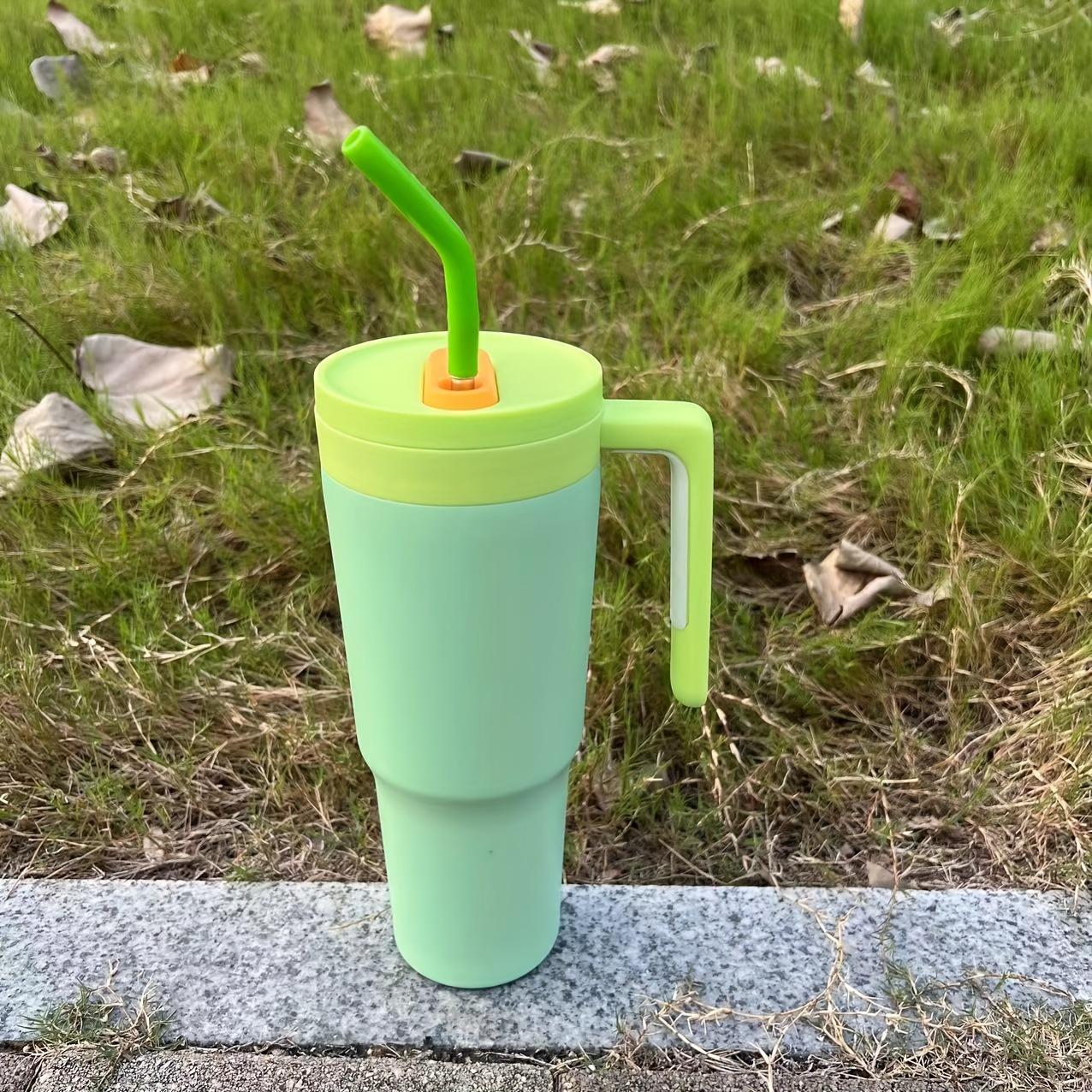 1200ml Stainless Steel Water Bottle with Handle - Leakproof