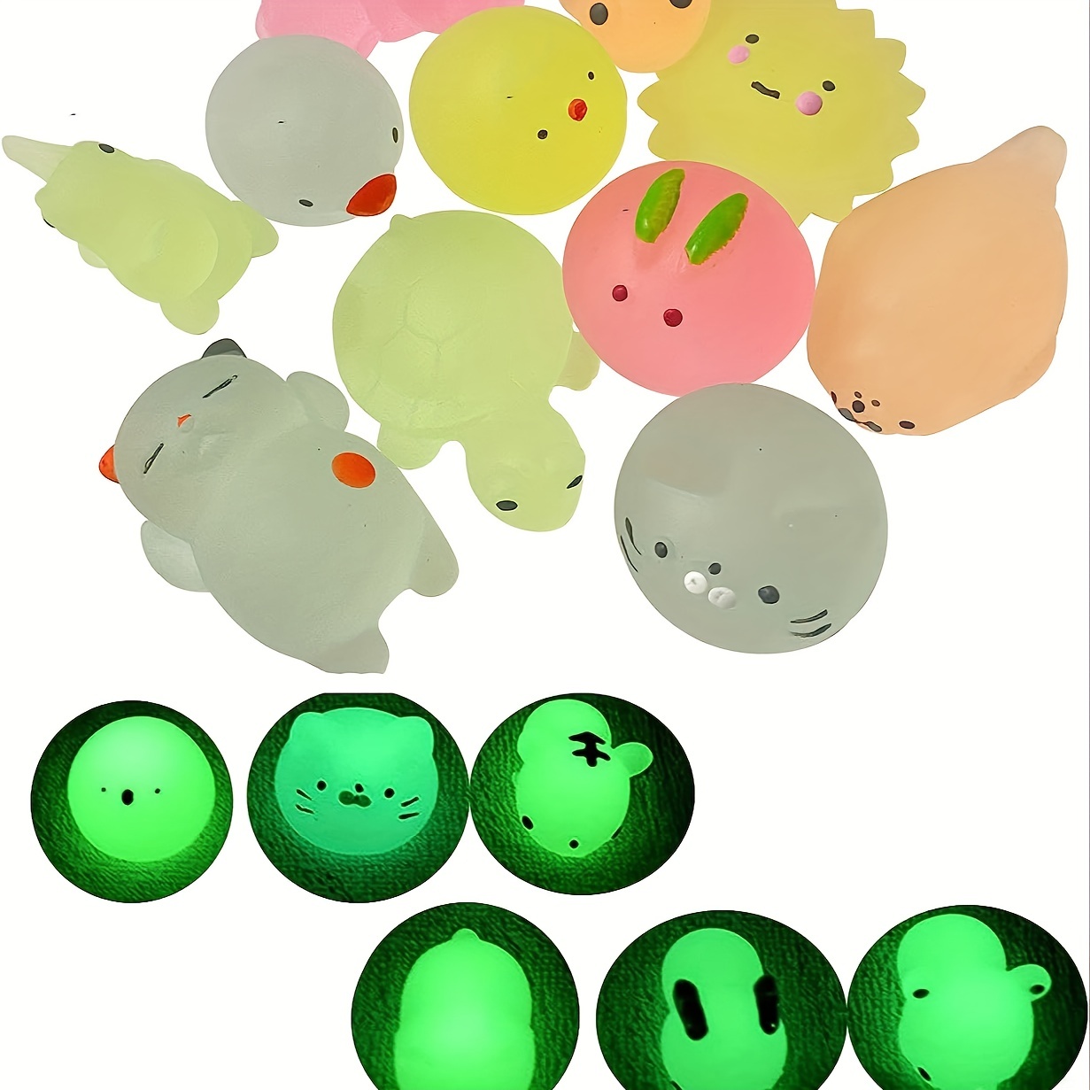 Mochi Squishy Toys Mini Kawaii Squishies Stress Relief - Temu