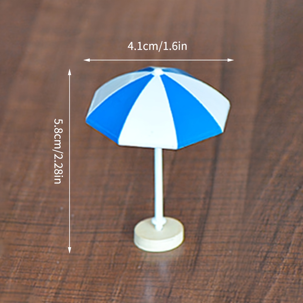 Plage Parasol Miniature en plastique Micro Paysage Bonsaï Maison