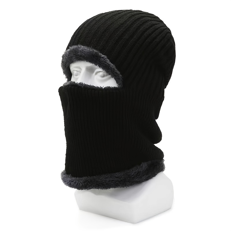 Masque de ski intégral en tricot cagoule pour hommes - Temu Canada