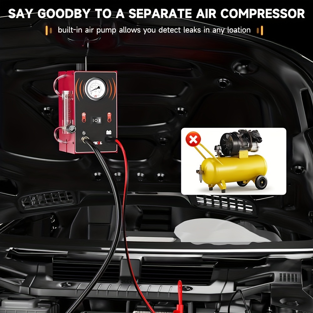 S300 Automotive EVAP and Vacuum Smoke Machine Diagnostic Leak Detection  Tester 