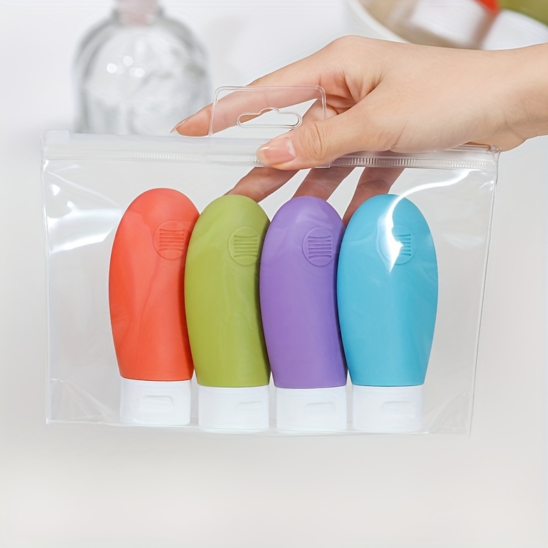 Travel Bottles Set 4 in 1 Leak proof Liquid Container For - Temu