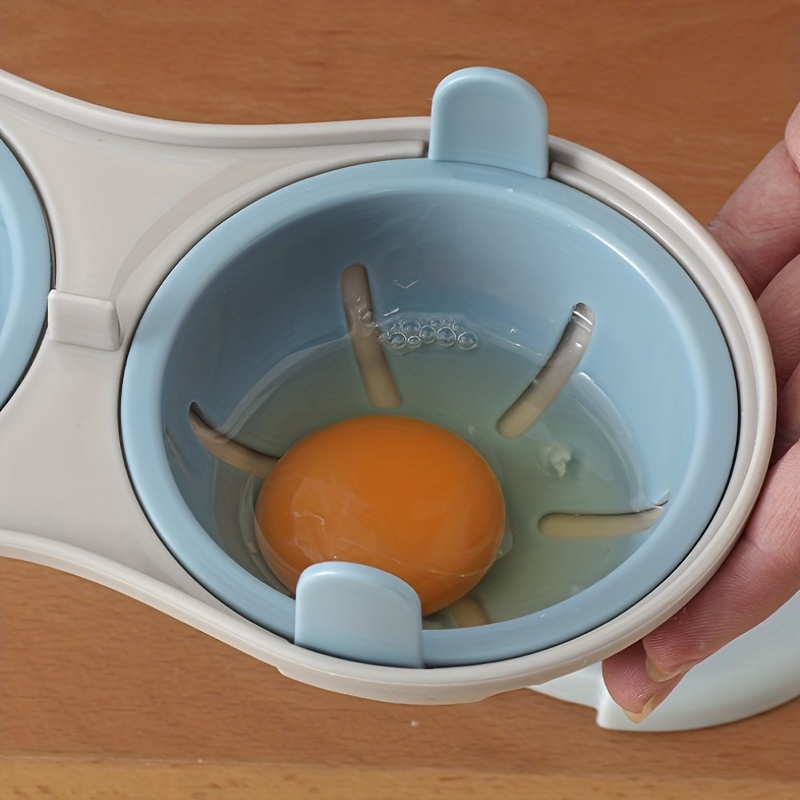 New Home Kitchen Microwave Oven Round Shape Egg Steamer Cooking Mold Egg  Poacher Kitchen Gadgets Easy Quick Kitchen Cooking Tool