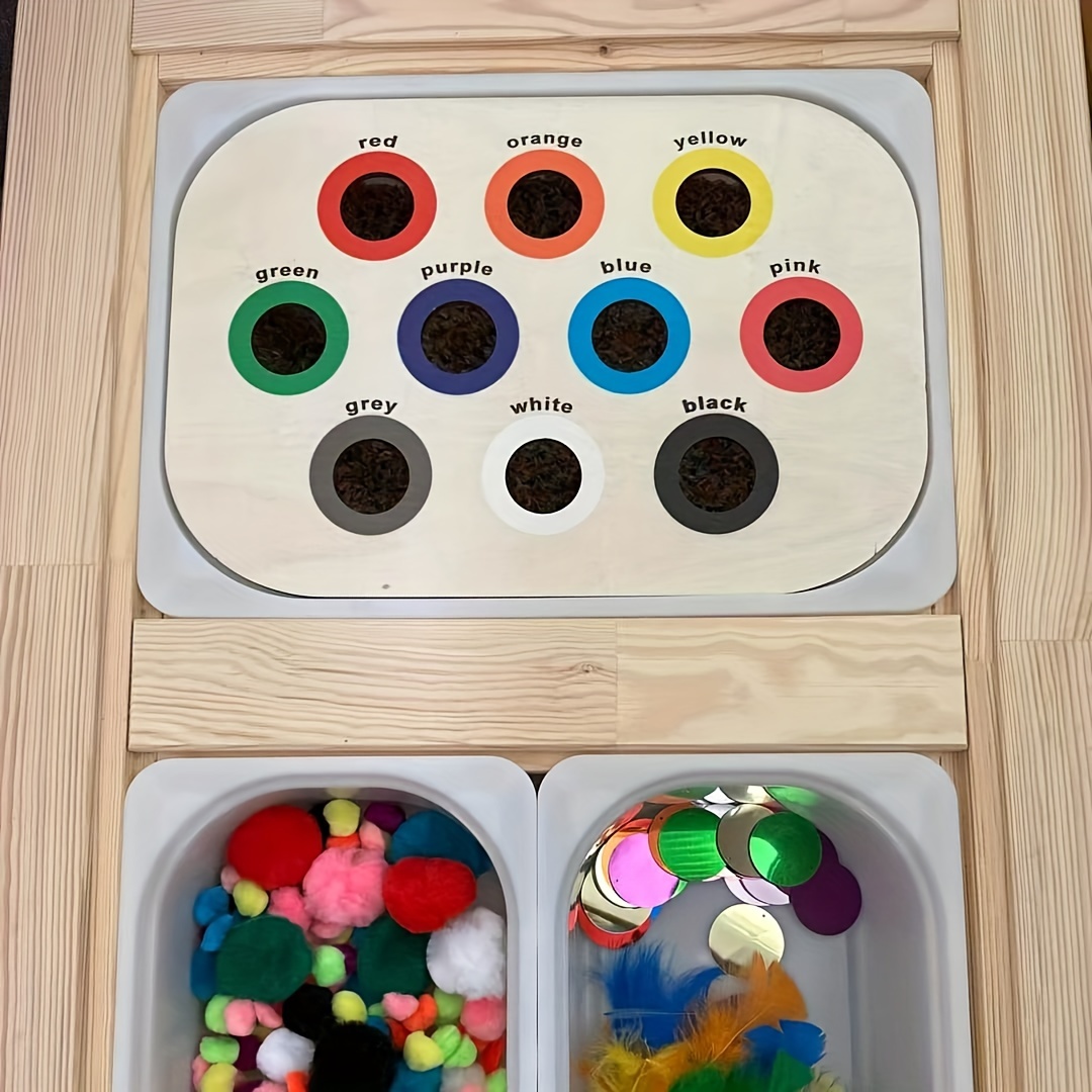 Montessori Sensory Table, Montessori Sensory Boxes