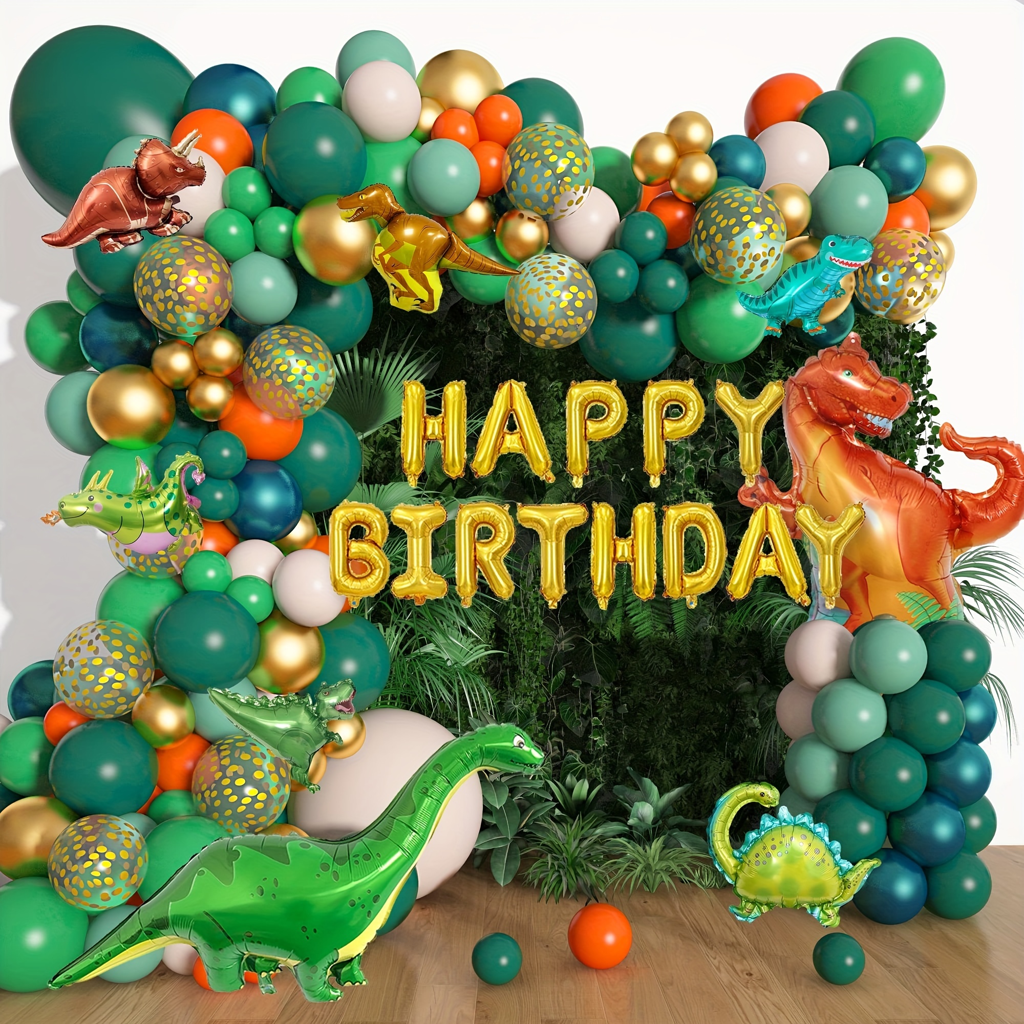 KATELUO Decorazioni Compleanno Dinosauri,Compleanno Party Ragazzo,Palloncini  Dinosauro Compleanno,Compleanno di decorazione palloncino per bambini.(6) :  : Casa e cucina