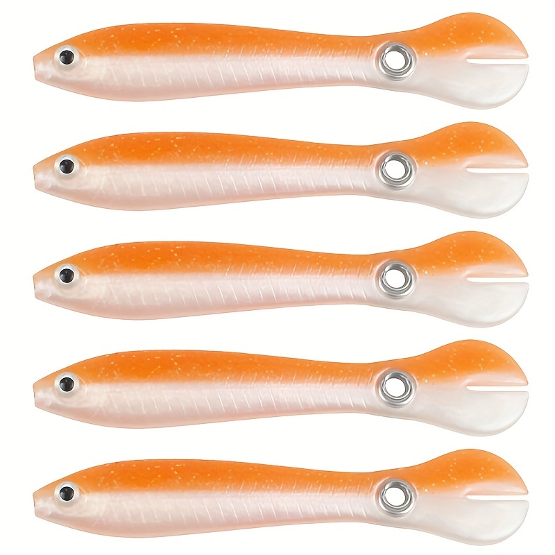 Fishing Soft Lures Silicone Fish Shaped Bait Perfect Tiddler - Temu