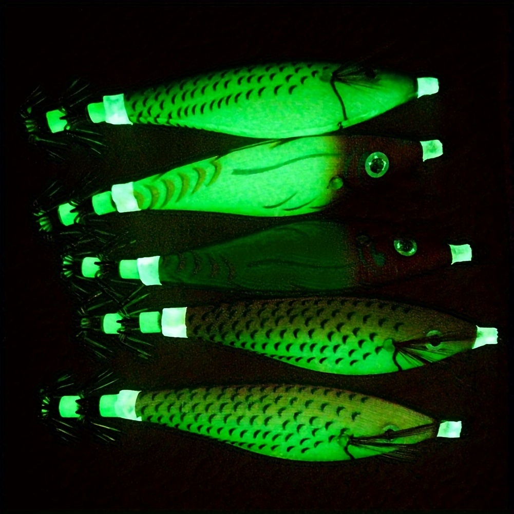 Simulation Luminous Wood Shrimp Lure Loud Beads Artificial - Temu