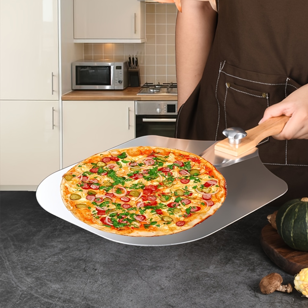  Sliding Pizza Peel - Pala Pizza Scorrevole, Pizza Peel for  Delivering Pizza Perfectly and Quickly, Pizza Shovel with Handle, Pizza  Oven Accessories，Pizza Paddle，Pizza Spatula (1pc): Home & Kitchen