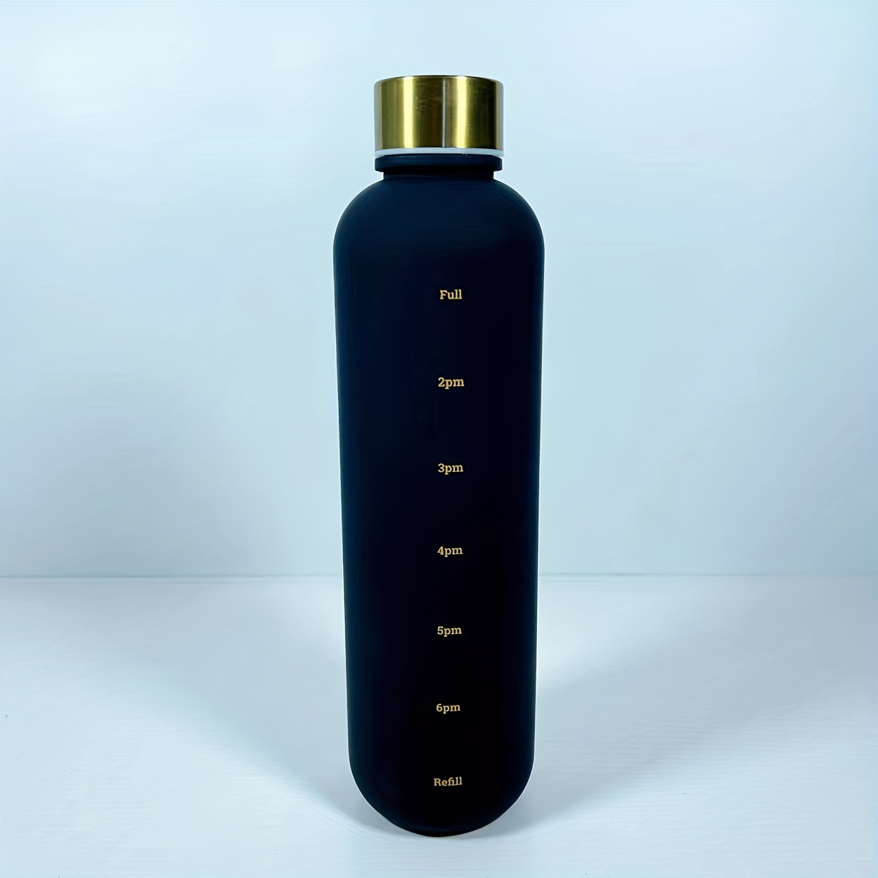 Botella de agua deportiva con marcador de tiempo, botellas portátiles  Tritan a prueba de fugas de 32 onzas sin BPA, te aseguran beber suficiente  agua