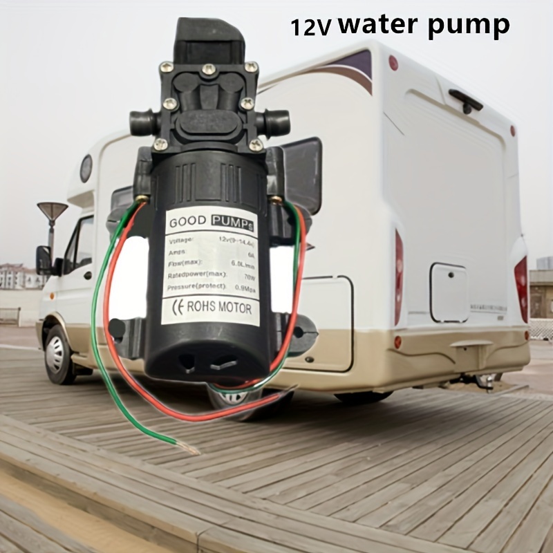 Bomba de agua sumergible 12V 16 l/min para Camper Garden Boat
