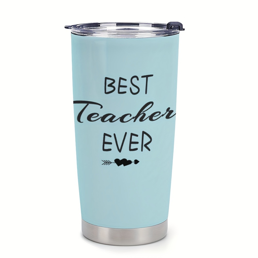 Best Mom Ever Gift - Stainless Steel Insulated Tumbler with Straw- Mint