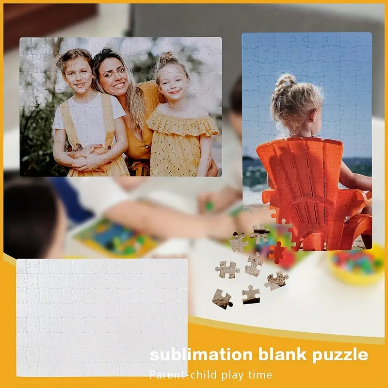 Sublimation Blanks Puzzles White A4 Jigsaw Puzzle Blank - Temu
