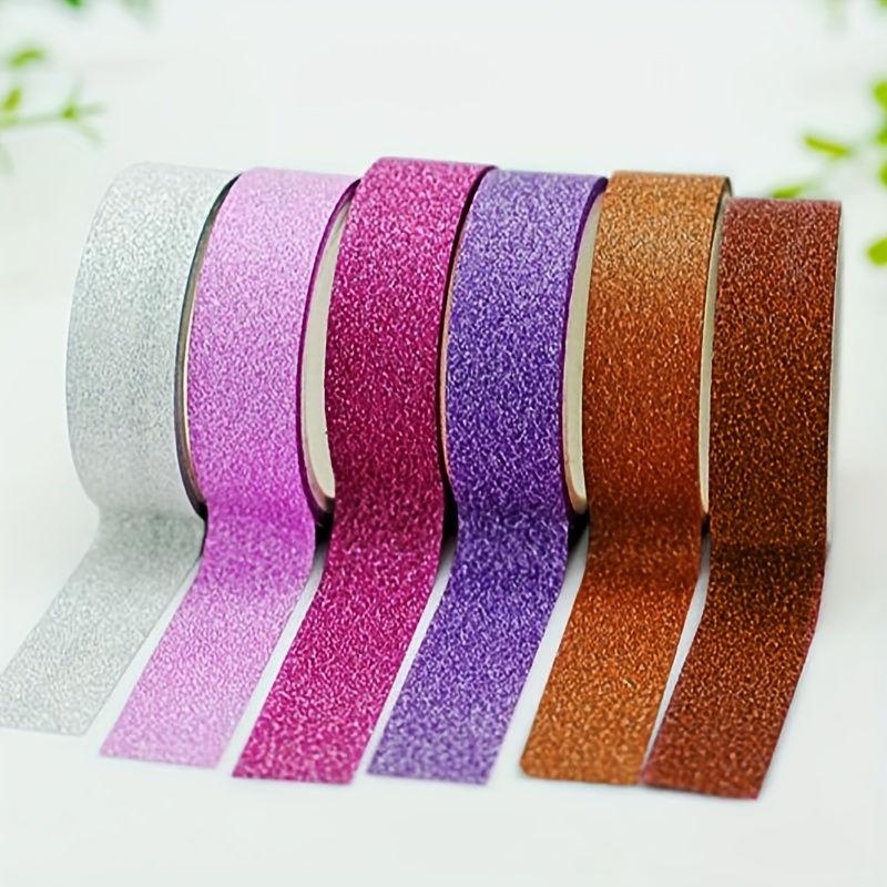 3metres Glitter Tape Decorative Adhesive Tape Girl Album - Temu