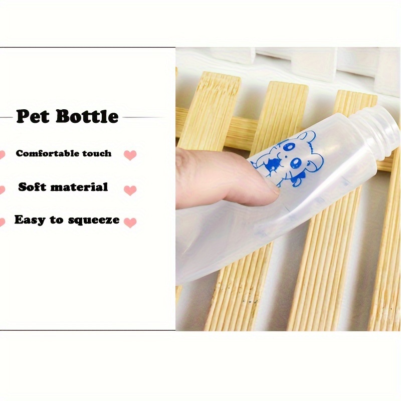 1pc Random Color Pet Squeeze Water Bottle