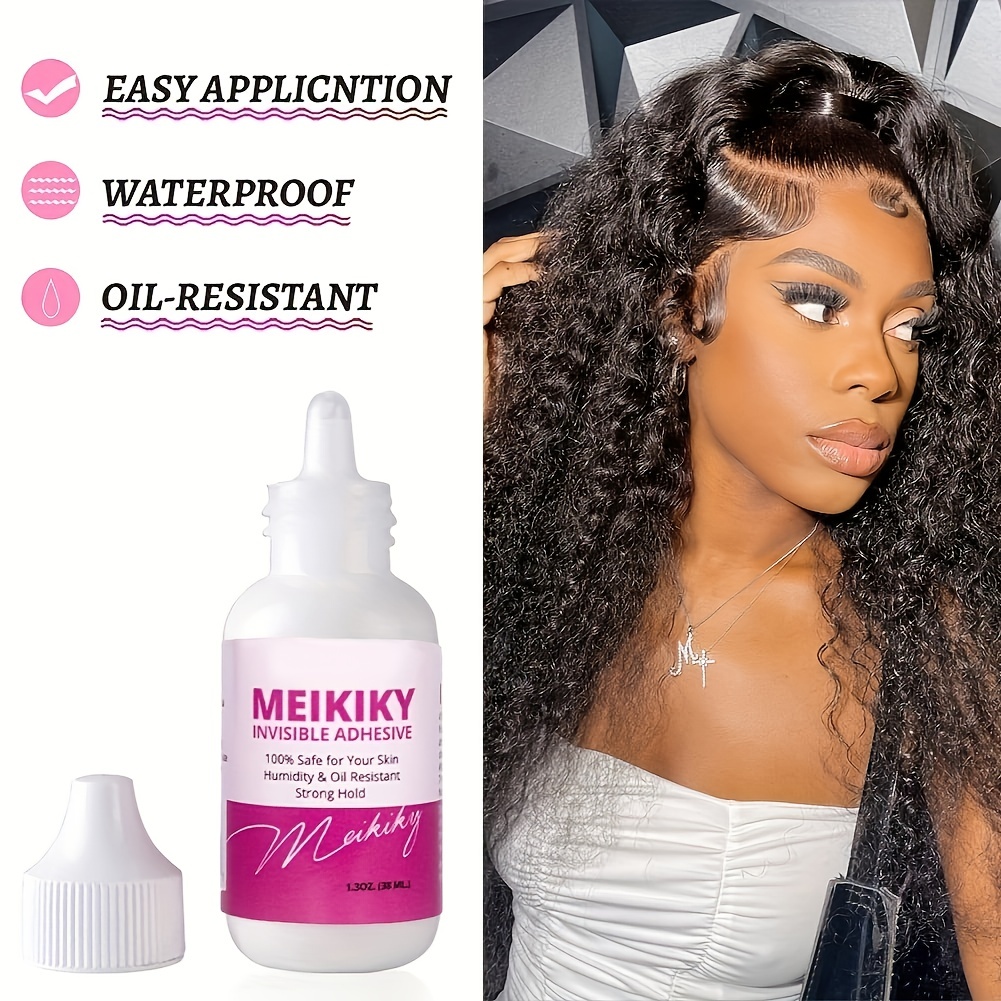 2pcs Wig Glue & Remover Set Waterproof Lace Front Bold Hold Lace Glue