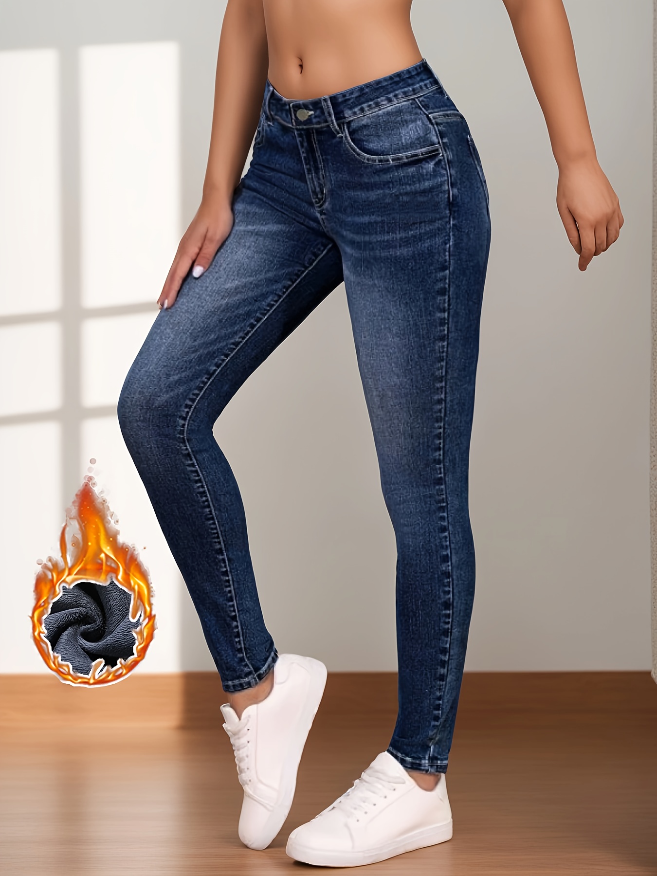 Ladies Stretch Jeans - Temu Canada