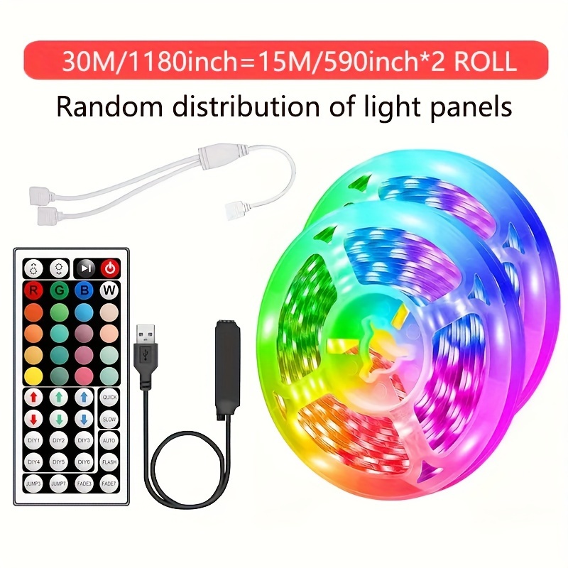 Led String Light Tv Led Backlight Usb Rgb Strip Synchronized - Temu ...