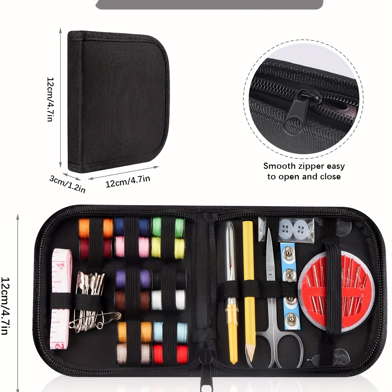 Sewing Kit Diy Premium Sewing Supplies Portable Mini Sew - Temu