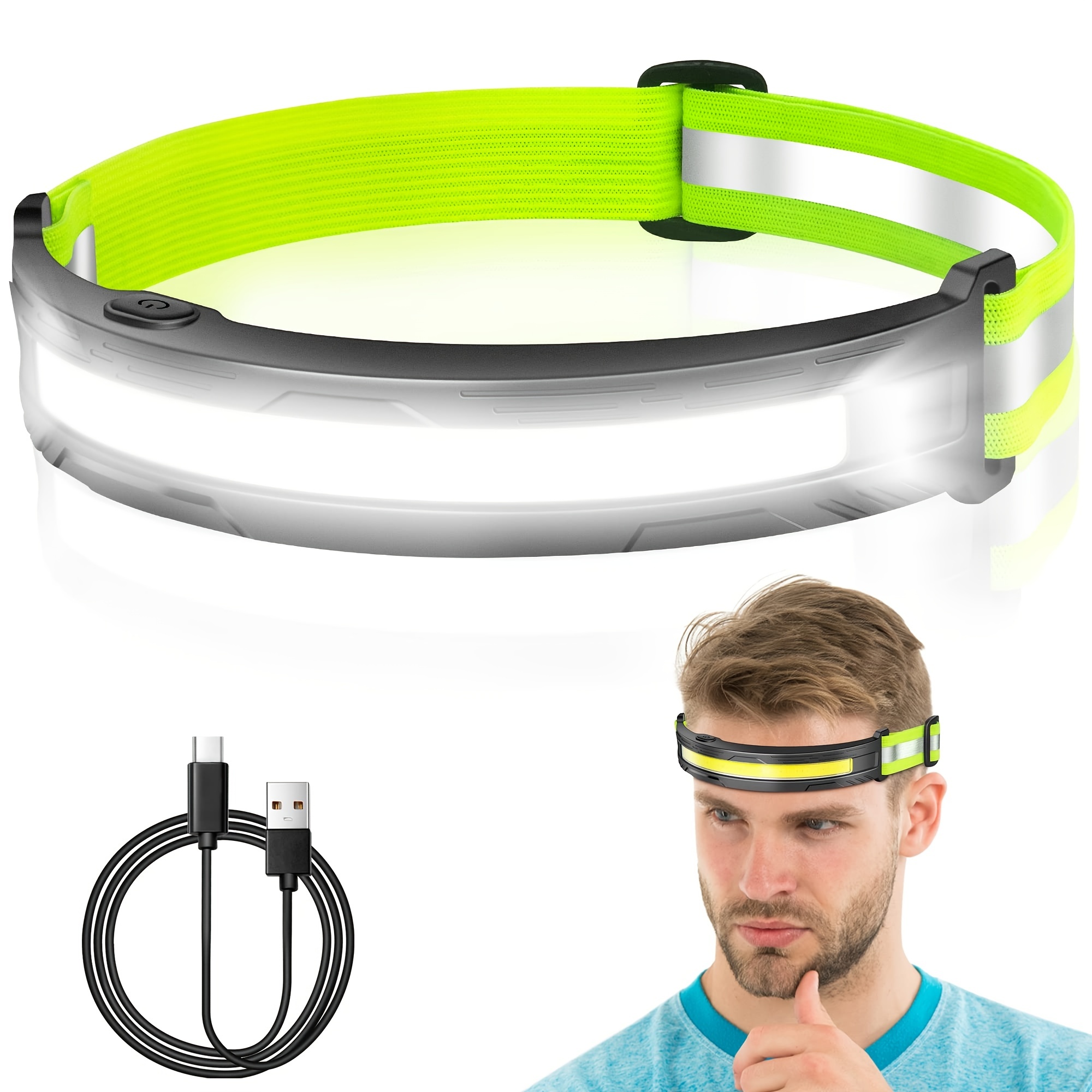 head mounted lights with headband