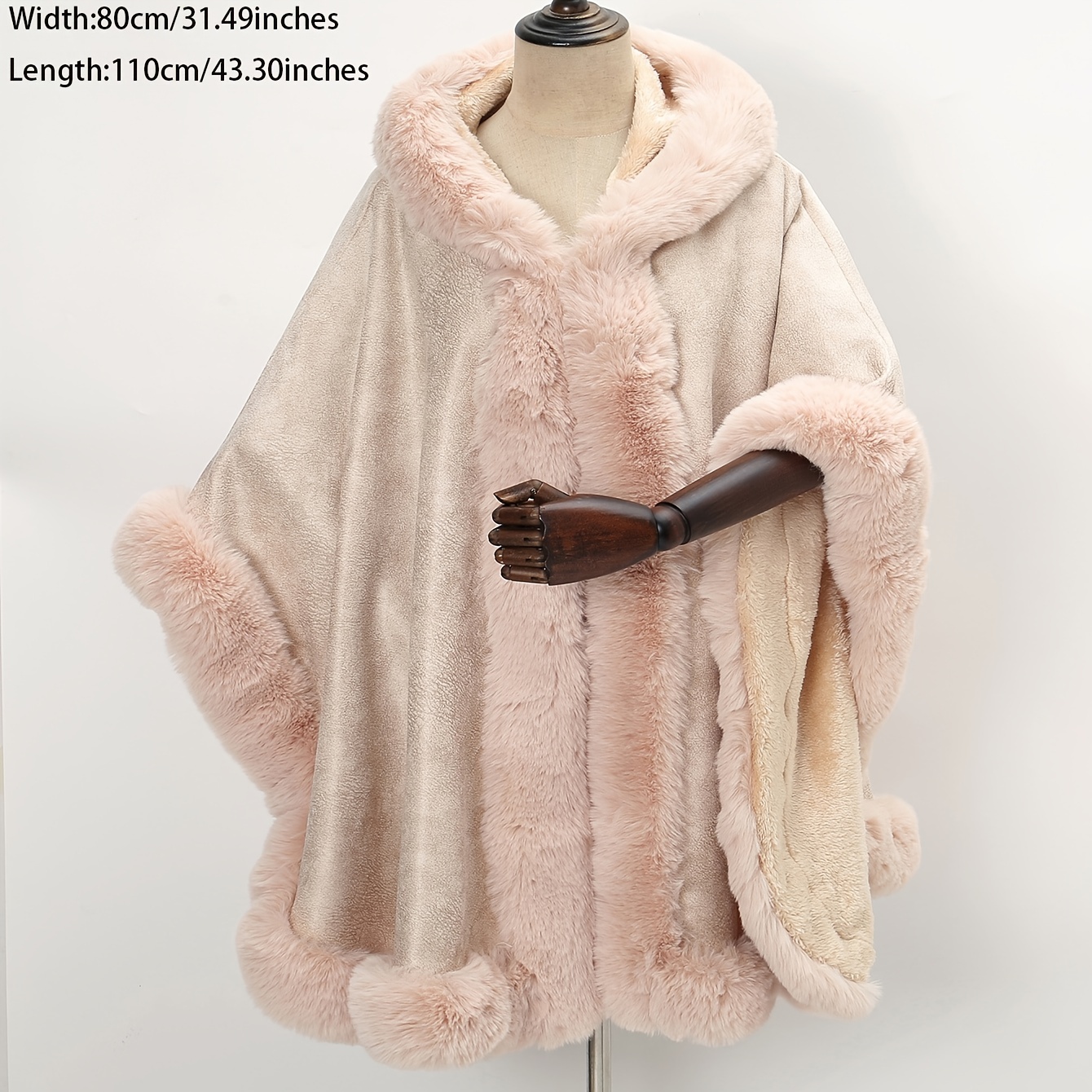 Rabbit on sale fur cape